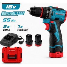 Catpower 1046 Kömürsüz Akülü Vidalama 16V