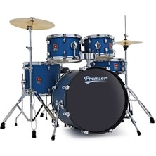 Premier Revolution 20" 5pc Akustik Davul Seti - Blue Stardust
