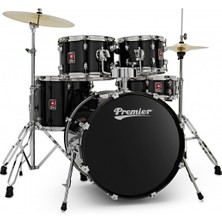 Premier Revolution 20" 5pc Akustik Davul Seti - Black