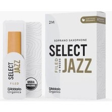 Organıc Select Jazz Fıled  Soprano Saksafon Kamışı 10LU Paket No:2 Medıum