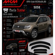 Mkm  Dacia Duster 4'lü Mugen Cam Rüzgarlık Seti