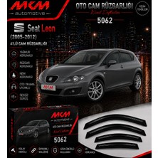 Mkm Seat Leon 4'lü Mugen Cam Rüzgarlık Seti