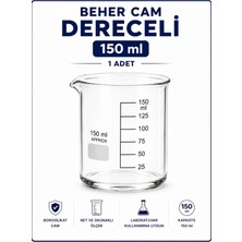 Labolist Beher Cam Dereceli 150 ml  1 Adet