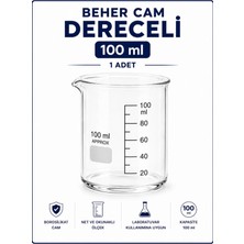 Labolist Beher Cam Dereceli 100 ml  1 Adet