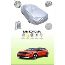 Dokaca Gri Opel Frontera 2026 Uyumlu Oto Branda, Araba Brandası, Koruyucu Örtü