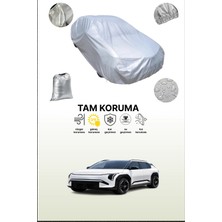 Dokaca Gri Kia Ev3 2026 Uyumlu Oto Branda, Araba Brandası, Koruyucu Örtü