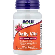 Now Foods Daily Vits Multivitamin , Lutein , Lycopene 30 Veg Caps
