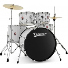 Premier Revolution 22" 5pc Akustik Davul Seti - Beyaz