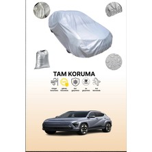 Dokaca Gri Hyundai Kona 2026 Uyumlu Oto Branda, Araba Brandası, Koruyucu Örtü