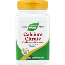 Nature’s Way Nature's Way Calcium Citrate Carbonate Malate 100 Caps