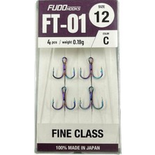 Fudo Treble Fine Class Ft-01 Renkli Üçlü Iğne