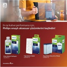 Philips Espresso Makinası Bakım Kiti Kireç Çözücü, Yağ Çözücü, Su Filtresi