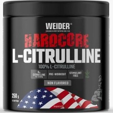 Weider Hardcore L-Citrulline Preworkout Stimulat Free 250 Gram