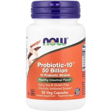 Now Foods Probiotic-10 Gut Health 50 Billion 50 Veg Capsules