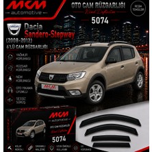 Mkm Sandero - Stepway 4'lü Mugen Cam Rüzgarlığı 2008 - 2012