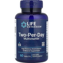 Life Extension Vitamins Two Per Day Multivitamin 60 Tablets