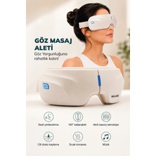 Walke Bluetoothlu Müzik Çalarlı Isıtmalı Akıllı Göz Masaj Cihazı G-02