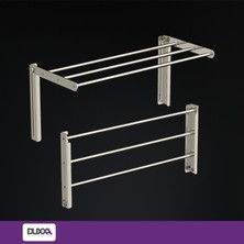 DUXXA Balkon Kayar Raf Havluluk Ss 304 Paslanmaz A.914