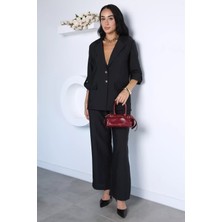 Gülseli Kadın Ceket Pantolon Ikili Takım P-00022966