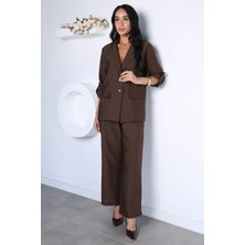 Gülseli Kadın Ceket Pantolon Ikili Takım P-00022966