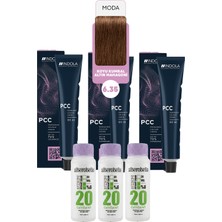Alberobello Oksidan+Indola Pcc Saç Boyası 60 Ml. (3'er Adet)