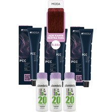 Alberobello Oksidan+Indola Pcc Saç Boyası 60 Ml. (3'er Adet)
