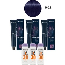 Alberobello Oksidan+Indola Pcc Saç Boyası 60 Ml. (3'er Adet)
