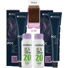 Alberobello Oksidan+Indola Pcc Saç Boyası 60 Ml. (2'şer Adet)