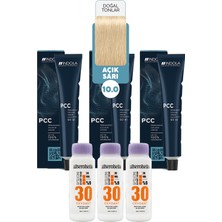 Alberobello Oksidan+Indola Pcc Saç Boyası 60 Ml. (3'er Adet)