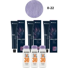 Alberobello Oksidan+Indola Pcc Saç Boyası 60 Ml. (3'er Adet)