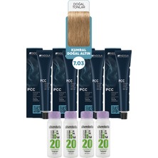 Alberobello Oksidan+Indola Pcc Saç Boyası 60 Ml. (4'er Adet)