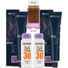 Alberobello Oksidan+Indola Pcc Saç Boyası 60 Ml. (2'şer Adet)