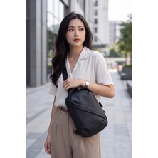Liarca Gizli Cepli Çok Bölmeli Unisex Göğüs ve Omuz Çantası Çapraz Askılı Ergonomik Sırt Çantası Seyahat ve Günlük Body Bag