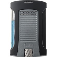 Colibri Daytona Tek Torch Gunmetal-Siyah Puro Çakmağı