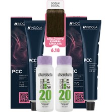 Alberobello Oksidan+Indola Pcc Saç Boyası 60 Ml. (2'şer Adet)