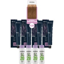 Alberobello Oksidan+Indola Pcc Saç Boyası 60 Ml. (4'er Adet)