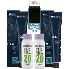 Alberobello Oksidan+Indola Pcc Saç Boyası 60 Ml. (2'şer Adet)
