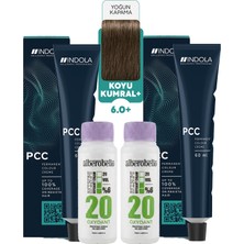Alberobello Oksidan+Indola Pcc Saç Boyası 60 Ml. (2'şer Adet)