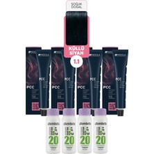 Alberobello Oksidan+Indola Pcc Saç Boyası 60 Ml. (4'er Adet)