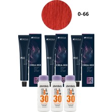 Alberobello Oksidan+Indola Pcc Saç Boyası 60 Ml. (3'er Adet)