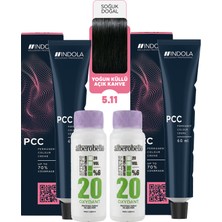 Alberobello Oksidan+Indola Pcc Saç Boyası 60 Ml. (2'şer Adet)