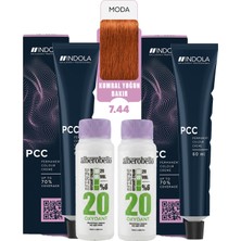 Alberobello Oksidan+Indola Pcc Saç Boyası 60 Ml. (2'şer Adet)