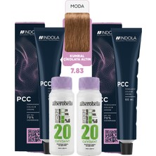 Alberobello Oksidan+Indola Pcc Saç Boyası 60 Ml. (2'şer Adet)