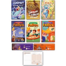 Timaş Çocuk 1 ve 2. Sınıf Hikaye Okuma Seti 6 Kitap - Faruk Serisi - Koala Olmanın Sırrı - Ejderham Nereye Uçtu