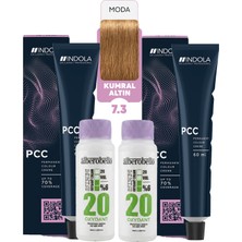 Alberobello Oksidan+Indola Pcc Saç Boyası 60 Ml. (2'şer Adet)