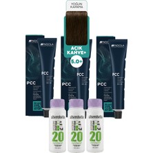 Alberobello Oksidan+Indola Pcc Saç Boyası 60 Ml. (3'er Adet)