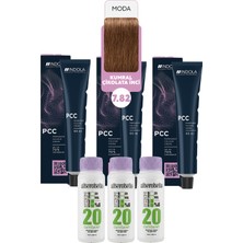 Alberobello Oksidan+Indola Pcc Saç Boyası 60 Ml. (3'er Adet)