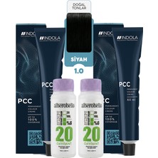 Alberobello Oksidan+Indola Pcc Saç Boyası 60 Ml. (2'şer Adet)