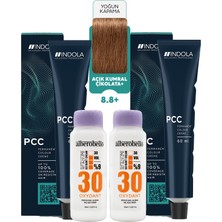 Alberobello Oksidan+Indola Pcc Saç Boyası 60 Ml. (2'şer Adet)