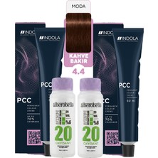 Alberobello Oksidan+Indola Pcc Saç Boyası 60 Ml. (2'şer Adet)